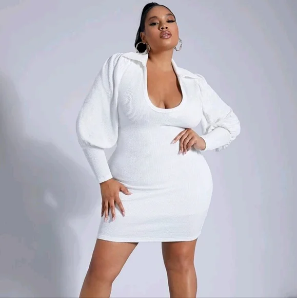 ladies velvet dresses with sleeves Elegant Women Velvet Dress Long Sleeve / Fashion Black Solid Ladies Dresses main image 1